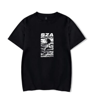 SZA Merch Kill Bill Black Shirt