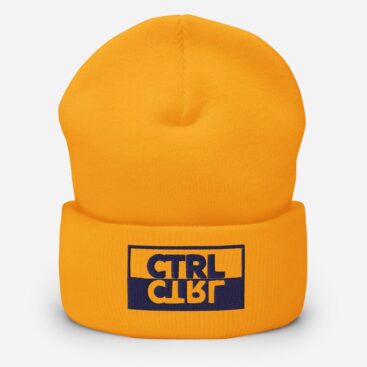 CTRL Unfold Cuffed Beanie Yellow