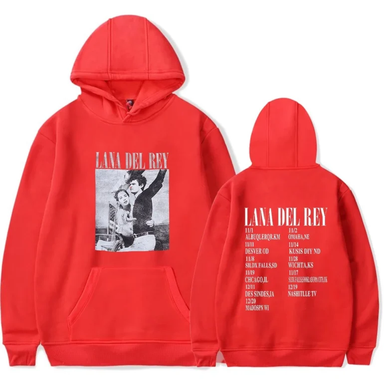 Lana Del Rey Red Hoodie